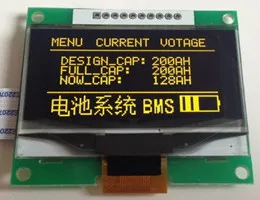 1,5-дюймовый 10-контактный желтый OLED-экран SSD1305 Drive IC 128* 64 SPI интерфейс