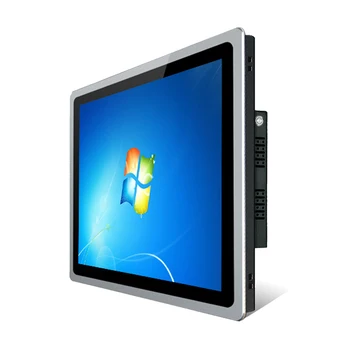 21,5-дюймовый Встраиваемый промышленный Компьютер Mini Tablet PC All-in-one с Емкостным сенсорным экраном для Win10 Pro с Wifi 1920*1080