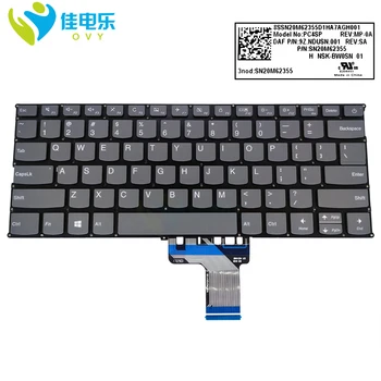 320 S 13 Клавиатура с подсветкой на американском и английском языках Для Lenovo IdeaPad 320 S-13IKB 720 S 13ARR 720 S-14IKB 7000-13 PC4SP клавиатуры Новые SN20M62355