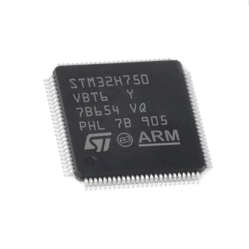 5 шт./лот STM32H750VBT6 LQFP-100 ARM Микроконтроллеры - Высокопроизводительный MCU и DSP DP-FPU, Arm Cortex-M7 MCU 128