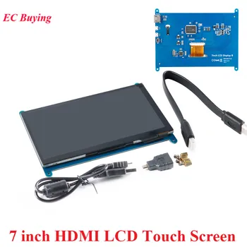 7-Дюймовый HDMI-совместимый 800x480 1024x600 USB Емкостный сенсорный экран 7,0 