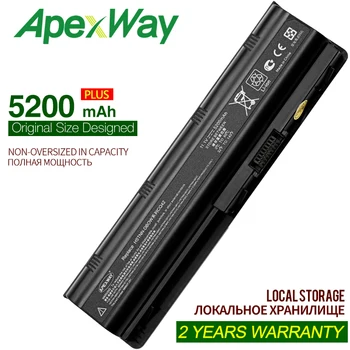 ApexWay 5200 мАч HSTNN-LB0W Аккумулятор для ноутбука HP MU06 MU09 WD548AA для Compaq Presario CQ32 CQ42 CQ43 CQ56 CQ62 DM4 DV3 DV5 DV6