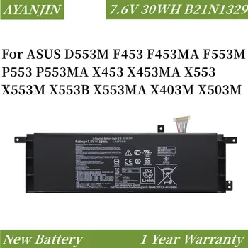B21N1329 7,6 V 30WH Аккумулятор для ноутбука ASUS D553M F453 F453MA F553M P553 P553MA X453 X453MA X553 X553M X553B X553MA X403M X503M