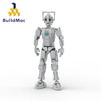 Buildmoc Doctor Mech Robots, Фигурки MOC, Наборы строительных блоков, игрушки для детей, Детские подарки, Игрушка 536 шт. Кирпичей