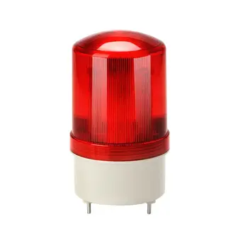 DC12V/24V/220V Красная Вращающаяся сигнальная лампа, сигнальный световой маяк для промышленных гаражных ворот, световой индикатор ворот