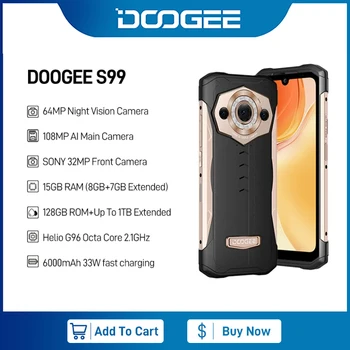 DOOGEE S99 Прочная Производственная 6,3 