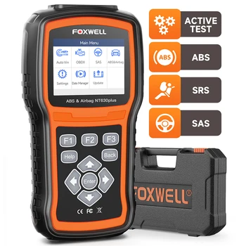 Foxwell NT630 Plus OBD2 Автомобильный Сканер Считыватель кода двигателя EPB ABS Подушка Безопасности SRS EPB Сброс МАСЛА OBDII Автоматический Диагностический Инструмент