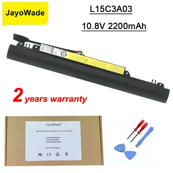 JayoWade Новый Аккумулятор для ноутбука L15L3A03 L15C3A03 Для Lenovo IdeaPad 110-14AST 110-14IBR 110-15ACL 110-15AST 110-15IBR 10,8 В 2200 мАч