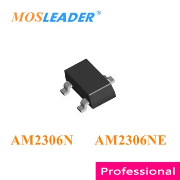 Mosleader AM2306N AM2306NE SOT23 3000 шт. AM2306N-T1-PF AM2306NE-T1-PF AM2306 Китайские N-канальные 20 В 30 В Высококачественные Моп-транзисторы