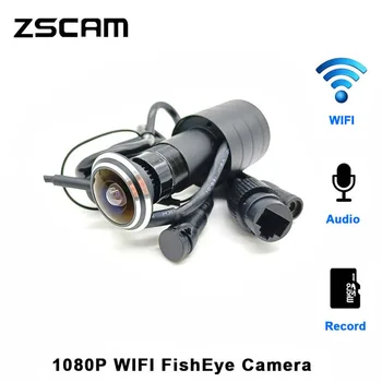 XMEye Глазок Wi-Fi Мини Дверной Глазок IP RTSP Камера TF Карта Аудио Домашняя Безопасность 1080P Рыбий Глаз P2P Onvif Камера Обнаружения Движения