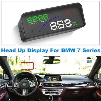 Автоматический Дисплей HUD Head Up Для BMW 7 Серии F01/F02/F03/F04/G11/G12 2009-2021 Автомобильные Аксессуары Экран безопасного вождения Plug & Play