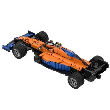 Авторизованный набор конструкторов MOC-86175/MOC-89553 в масштабе 1:8 для Гоночного автомобиля Formula Super Car - By Lukas2020
