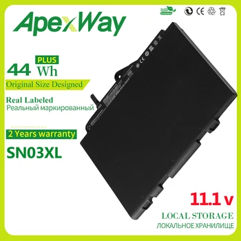 Аккумулятор для ноутбука Apexway 44Wh 11,1 V SN03XL для планшета HP EliteBook 820 G3 725 G3 800514-001N HSTNN-UB6T