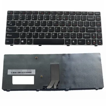 Американская серая Новая английская замена клавиатуры ноутбука Lenovo Y480 Y480N Y480M Y480A Y480P Y485M Y485N Y485P Y485