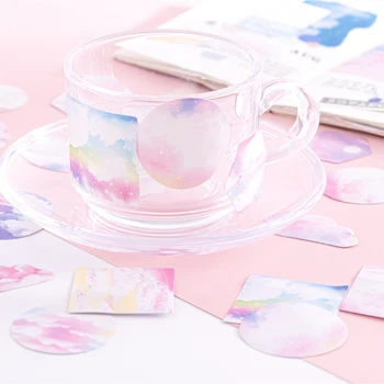 бесплатная доставка 56 коробок DIY розовая бумага мечта корейских девушек любимые милые наклейки этикетка для скрапбукинга