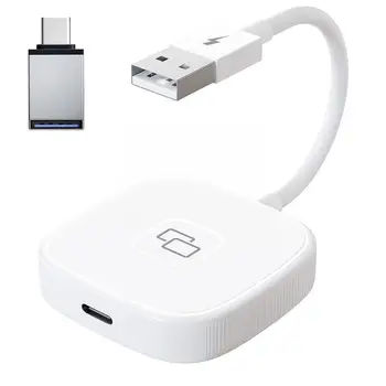 Беспроводной Адаптер Для iPhone Carply Dongle Подключи и Играй через USB Автоматический Автомобильный Адаптер Простое Использование Без задержек для Автомобилей Apple G5F3