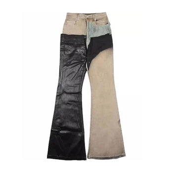Брюки из лоскутной джинсовой ткани NIGO Denim #nigo94169