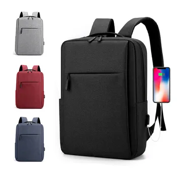 Деловой модный рюкзак, портативный для работы, дорожная сумка для ноутбука, 14 15,6 Дюймов, Большая емкость, Дизайн с несколькими отделениями
