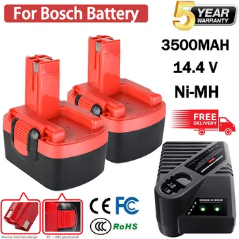 Для Bosch 3500 мАч 14,4 В BAT038 Аккумулятор 32614, BAT040, BAT140, PSR 14,4VE-2, GSR 14,4 В, GDS, 35614, BAT041 Аккумулятор Электроинструмента