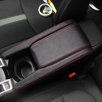 Для Honda Civic 10th Gen 2016 2017 3 шт. Крышка центральной консоли автомобиля Подлокотник Коробка Защитный чехол из микрофибры