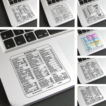 Клейкая прозрачная наклейка для настольного ноутбука Macbook PS Ярлык Windows PC Ярлык для компьютера Ярлык для клавиатуры Наклейки