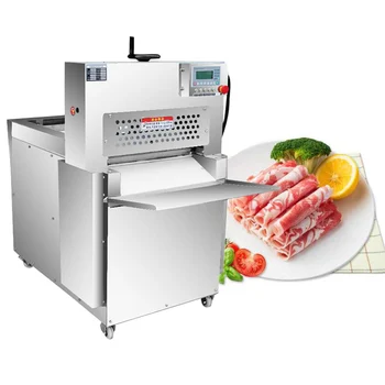 Коммерческая Машина для нарезки мяса Автоматическая Машина для резки замороженного мяса Баранины