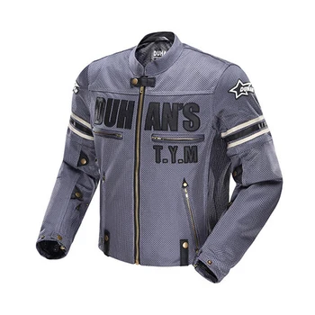 Мужская мотоциклетная одежда M-3XL, Дышащая куртка мотоциклиста, износостойкая мотоциклетная куртка, защита от падения, мотоциклетное снаряжение