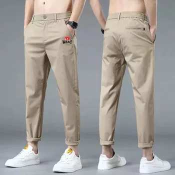 Мужские брюки для гольфа 2023, весенне-осенние спортивные быстросохнущие эластичные брюки на талии, Костюм для гольфа, Мужские спортивные брюки для отдыха