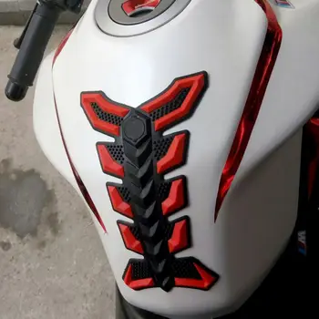 Наклейка на бак мотоцикла, 3D резиновая накладка на бак для бензина, мазута, защитная крышка, наклейки, наклейки для Honda Yamaha Kawasaki Suzuki