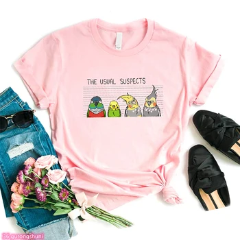 Новая женская футболка с акварельной росписью Boogie Bird, Футболки с графическим принтом, Женская Модная рубашка в стиле Харадзюку, Футболки Camiseta Mujer