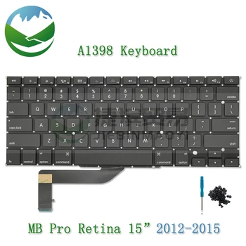 Новая клавиатура A1398 для ноутбука MacBook Pro Retina 15,4 