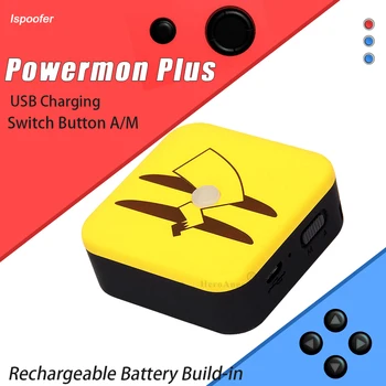 Новинка! Powermon Auto Catch для Powermon go plus Автоматический интеллектуальный захват для iPhone 11 / 6 / 7 / 7 Plus / 8 IOS12 Android 8.0