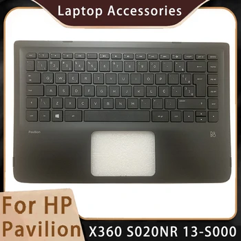 Новинка для HP Pavilion X360 S020NR 13-S000, аксессуары для ноутбуков, подставка для рук/клавиатура Большого размера, черный бразильский