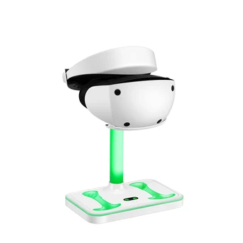 Новинка Для PS5 VR2 RGB Light Магнитная радужная зарядная док-станция VR2, очки, подставка для гарнитуры, зарядное устройство