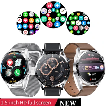 Новые Смарт-часы Мужские Bluetooth Call NFC 1,5 Дюйма Для DEXP A350 Lite Nokia 2,3 Philips S3 Женский Фитнес-браслет для мониторинга здоровья
