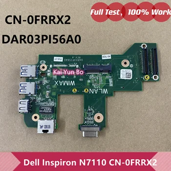 Ноутбук USB VGA Ethernet WLAN Плата 0FRRX2 DAR03PI56A0 CN-0FRRX2 FRRX2 Для Dell Inspiron 17R N7110