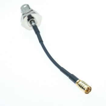 Переборка с внутренней гайкой BNC к гнездовому разъему SMB Coax RF Pigtail Соединительный кабель FPV RG174