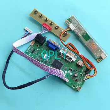 Плата контроллера экрана ЖК-монитора подходит для UB141X01 UB141X02 UB141X03 1024*768 20-контактный комплект LVDS VGA DVI HDMI-Совместимый 1-CCFL 14,1 