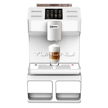 Полностью автоматическая кофемашина для приготовления кофе Эспрессо с одной кнопкой; Кофеварка для дома/офиса