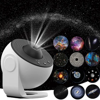 Проектор для планетария, Звездное небо, Галактика, Звездный проектор, Ночник, Светодиодная лампа для декора спальни, Декоративный ночник