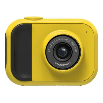 Профессиональная детская фотокамера с неопределенным разрешением Full HD 1080P, портативная цифровая видеокамера с 4-кратным зумом, Детская камера