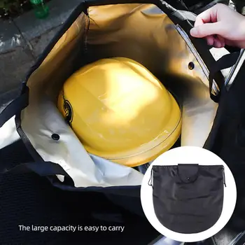 Прочная сумка для переноски шлема Из водонепроницаемой ткани, износостойкая сумка для мотоциклетного шлема, чехол для переноски шлема