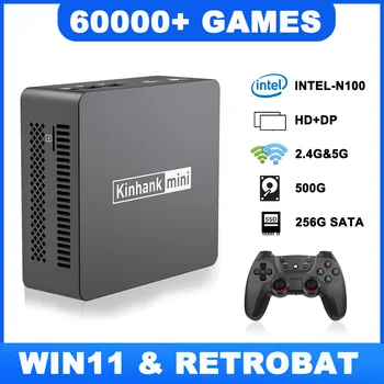 Ретро Игровая консоль Super Console X MP100 Win11 и Retrobat для WII/SS/DC/MAME с 500G HDD 60000 + Игровой процессор Intel-N100 DDR5