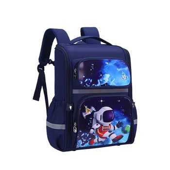 Рюкзаки космического астронавта Большой емкости в британском стиле для девочек и мальчиков, Новые детские школьные сумки с Мультяшной Русалкой Mochila