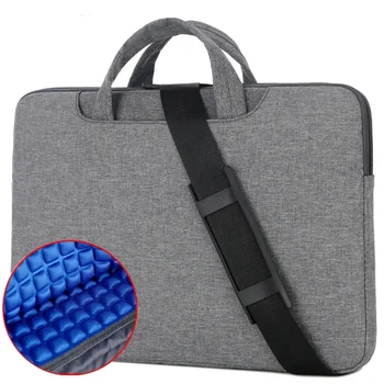 сумка 12 13,3 14 15 16 дюймов, нейлоновая сумка на плечо, переносной компьютер для Macbook Air Pro 13, водонепроницаемая сумка для ноутбука