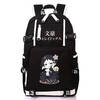 Унисекс, рюкзак для путешествий с героями аниме 