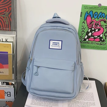Школьные сумки для девочек-подростков, школьный рюкзак для женщин, сумка для книг, Большой кампус, повседневная корейская сумка